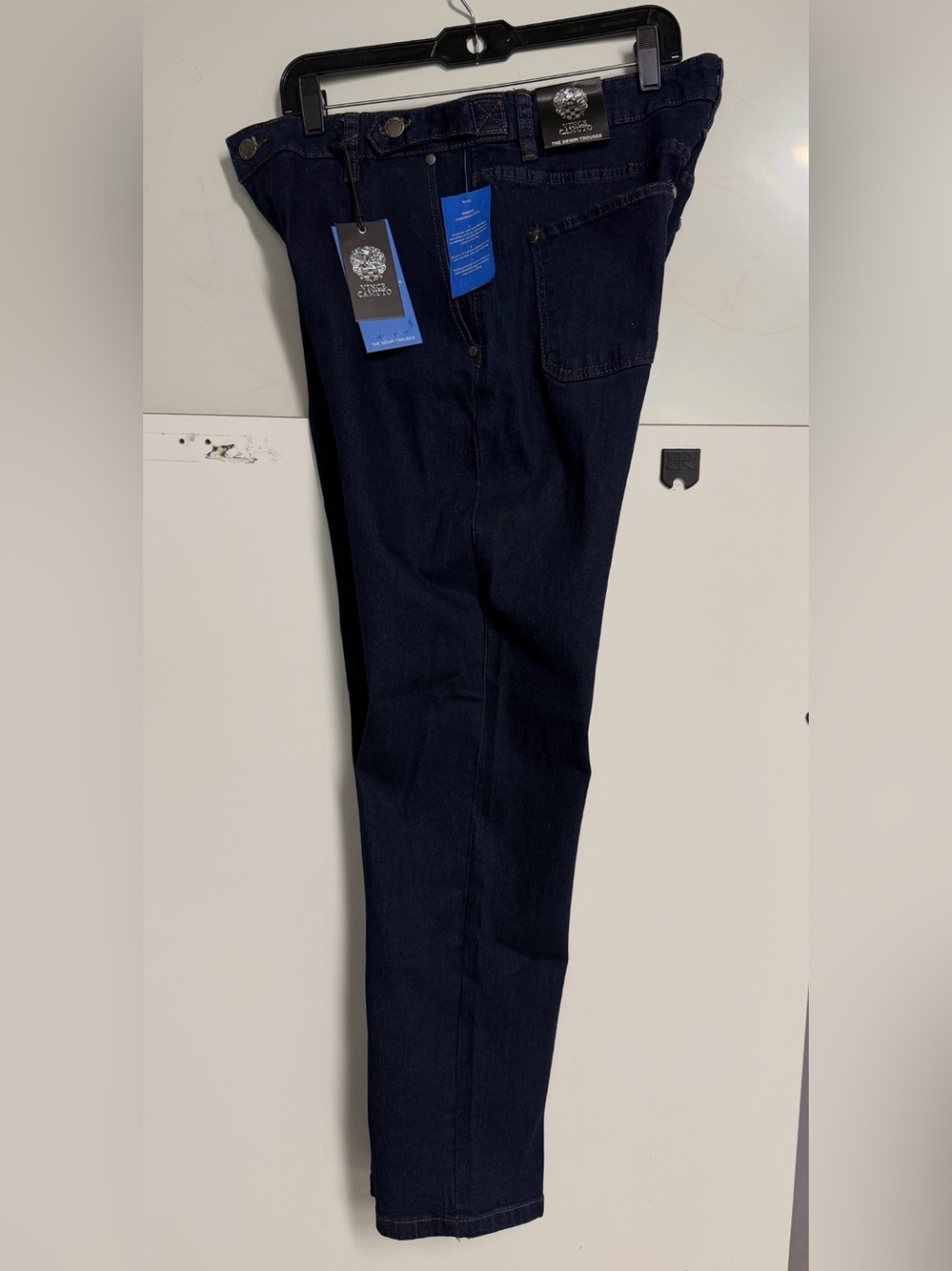 Vince Camuto Regular-Fit Dark Navy Jeans